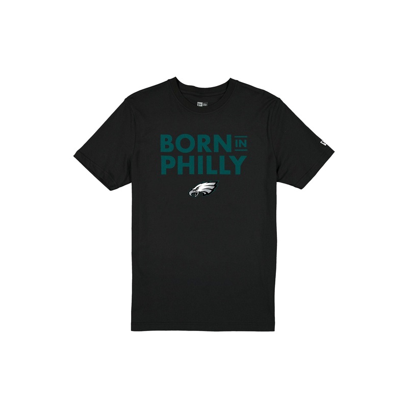 Philadelphia Eagles Born in Philly Black T-Shirt