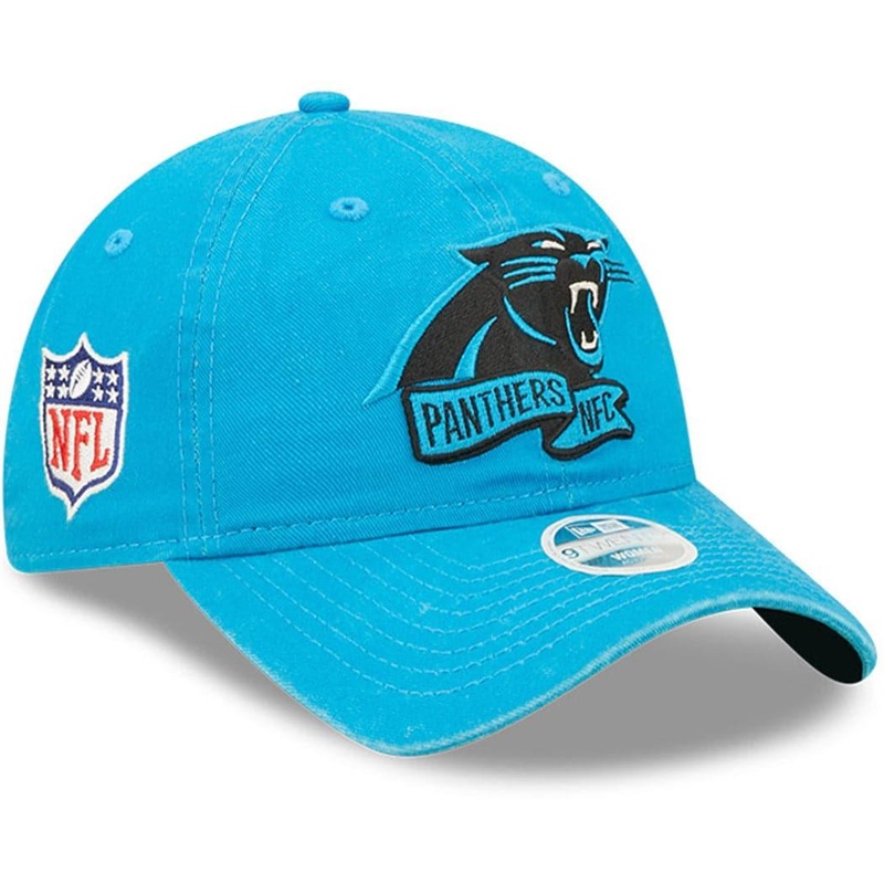 Carolina Panthers New Era NFL 22 Sideline 9TWENTY Strapback Hat – Blue
