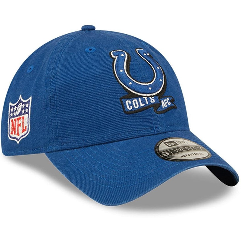 Indianapolis Colts New Era NFL 22 Sideline 9TWENTY Strapback Hat – Blue