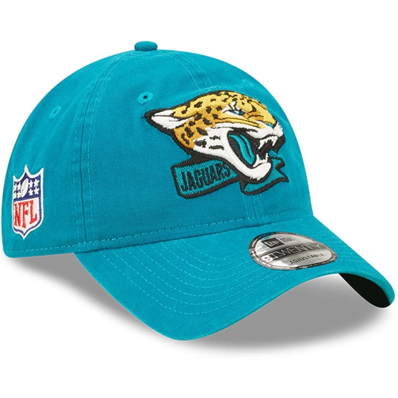 Jacksonville Jaguars New Era NFL 22 Sideline 9TWENTY Strapback Hat – Teal