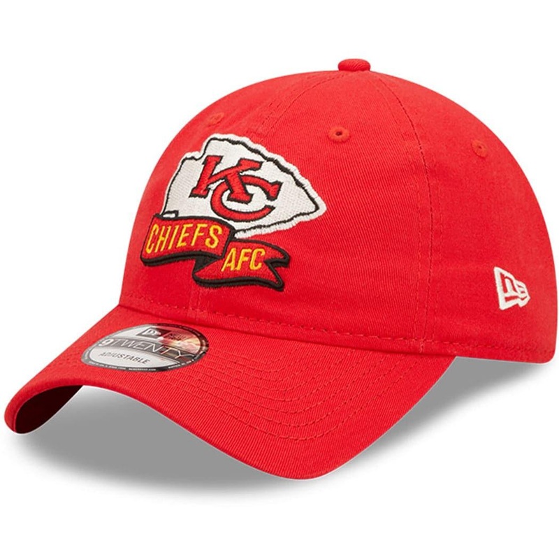 Kansas City Chiefs New Era NFL 22 Sideline 9TWENTY Strapback Hat – Red