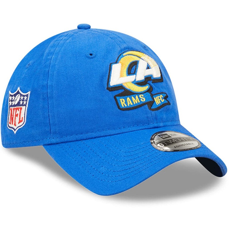 Los Angeles Rams New Era NFL 22 Sideline 9TWENTY Strapback Hat – Blue