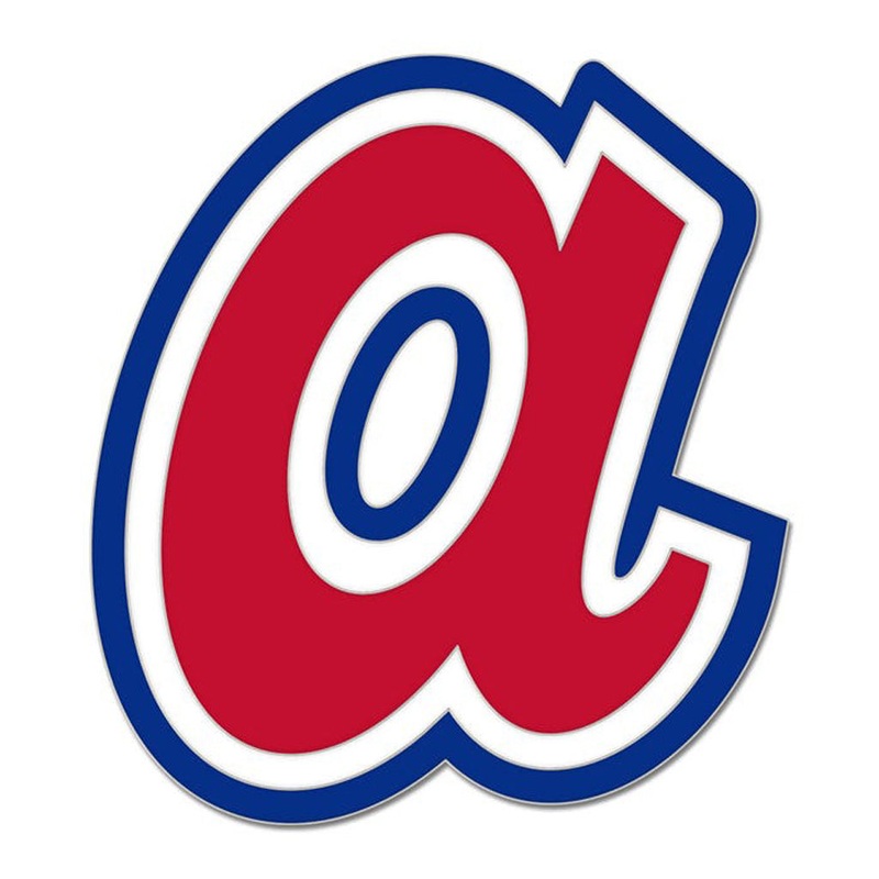 MLB Atlanta Braves WinCraft Cooperstown Logo Pin – Red