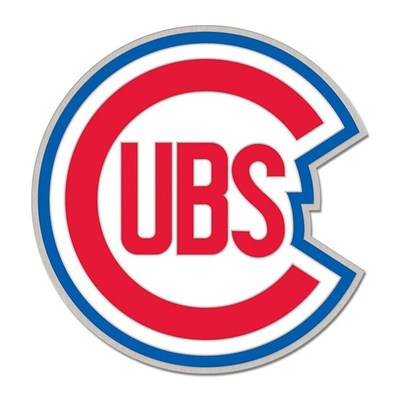MLB Chicago Cubs WinCraft Cooperstown Logo Pin – Red