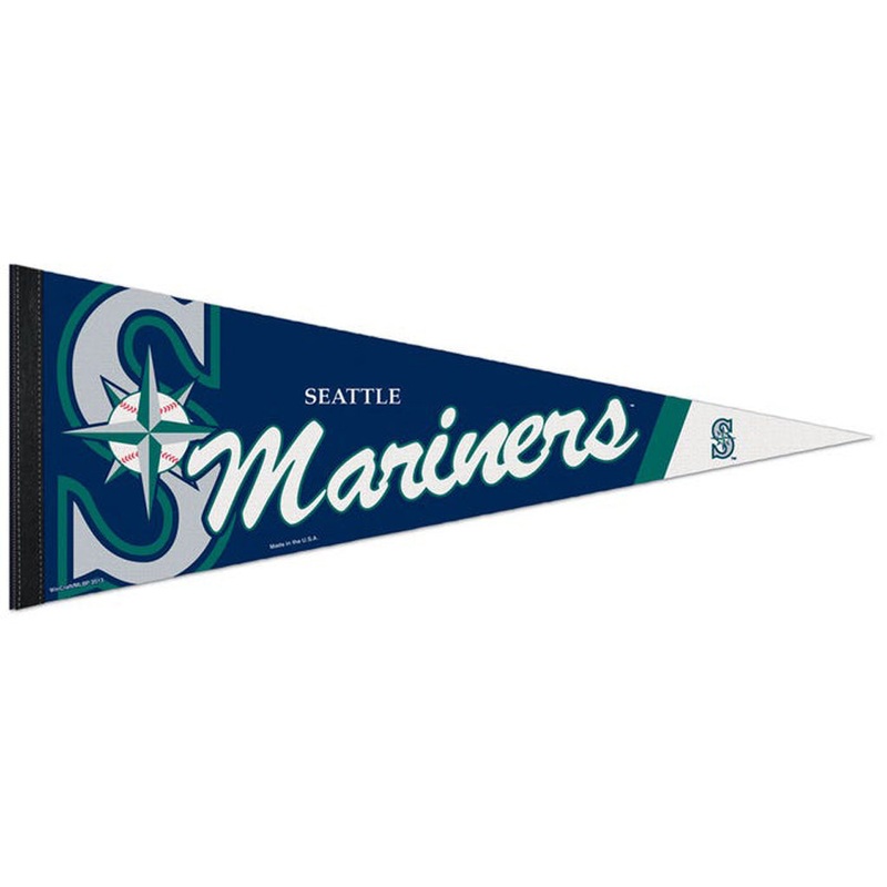 MLB Seattle Mariners WinCraft Stripe Premium Pennant – Navy