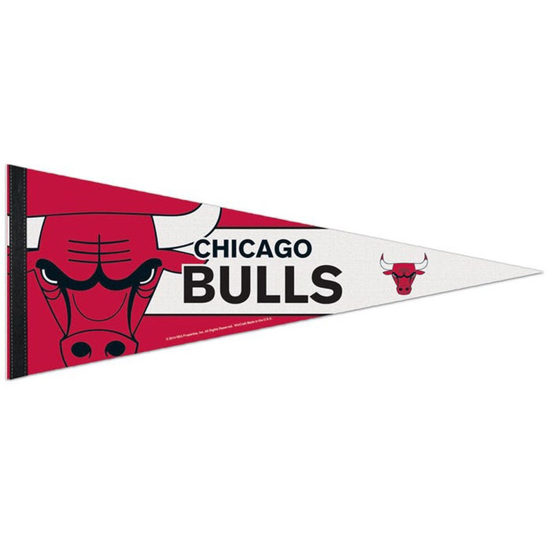 NBA Chicago Bulls WinCraft Stripe Premium Pennant – Red