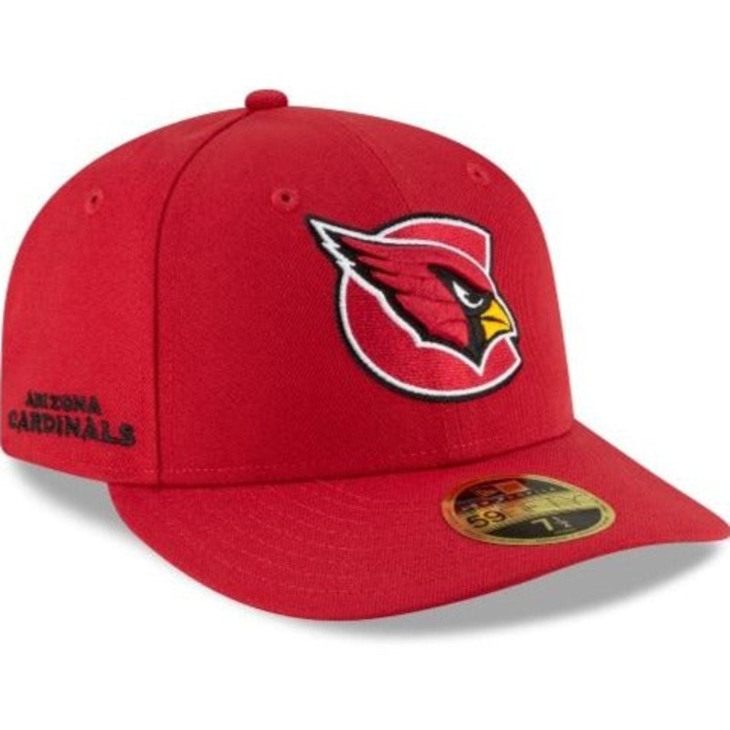 New Era Arizona Cardinals Logo Mix Low Profile 59fifty Fitted Hat