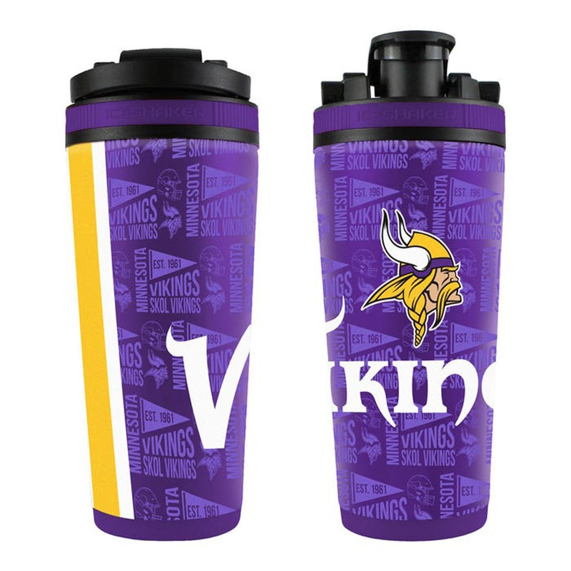 NFL Minnesota Vikings WinCraft 26oz Elements Ice Shaker – Purple