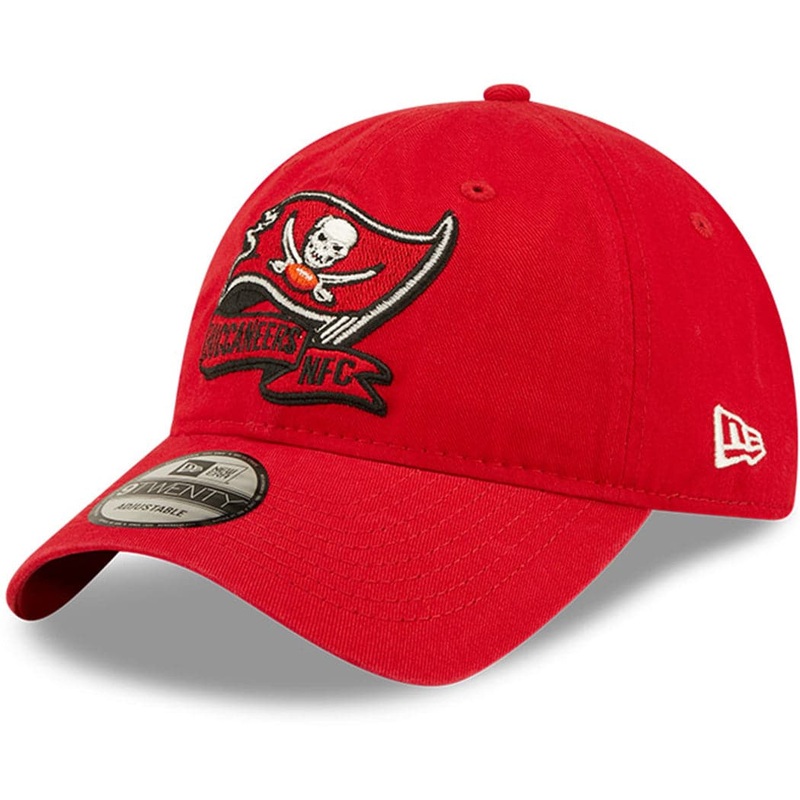Tampa Bay Buccaneers New Era NFL 22 Sideline 9TWENTY Strapback Hat – Red