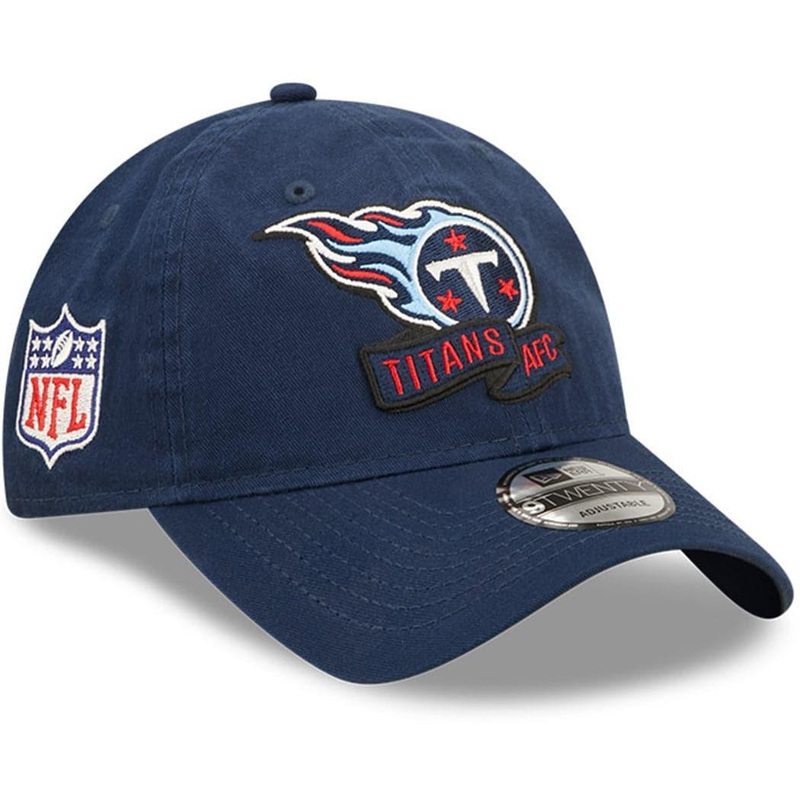Tennessee Titans New Era NFL 22 Sideline 9TWENTY Strapback Hat – Navy
