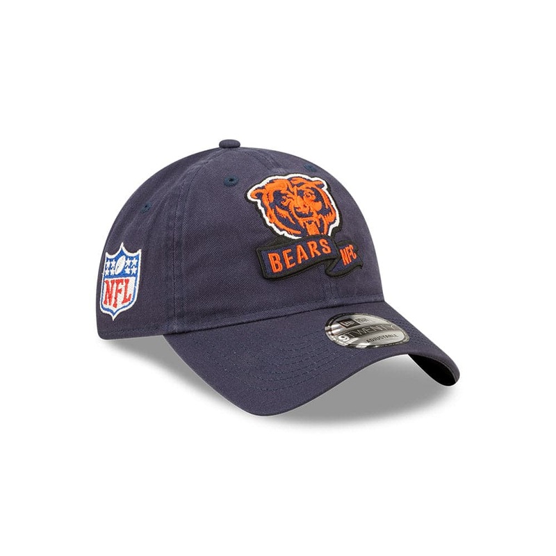 Youths Chicago Bears New Era NFL 22 Sideline 9TWENTY Strapback Hat – Navy