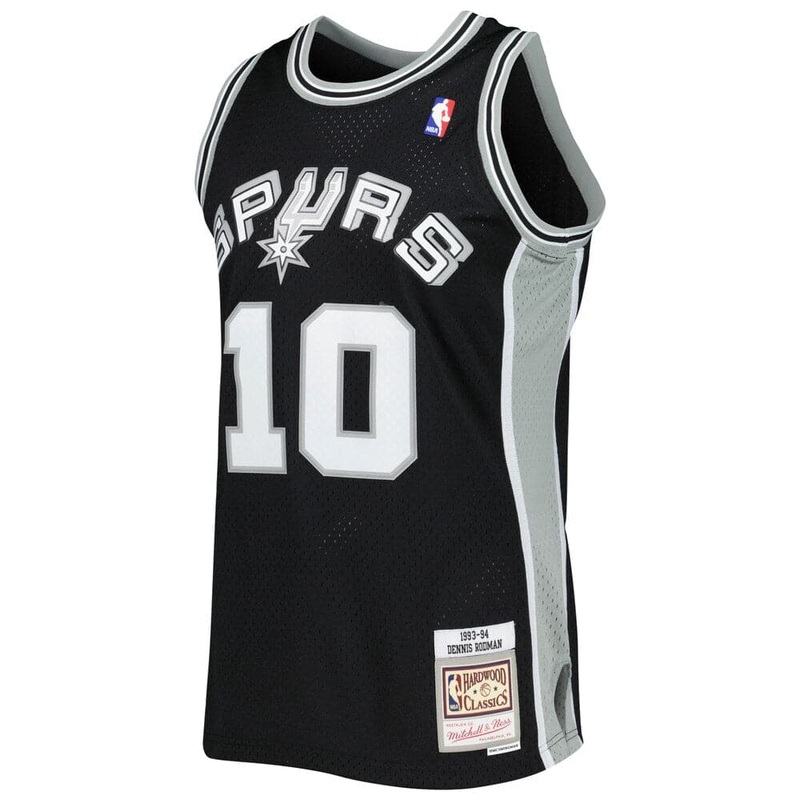 Dennis Rodman San Antonio Spurs 93-94 Road Mitchell & Ness NBA Swingman Jersey – Black