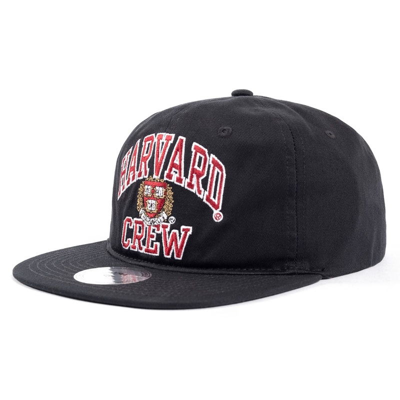 Harvard Crimson NCAA Team Arch Deadstock Snapback Hat – Black