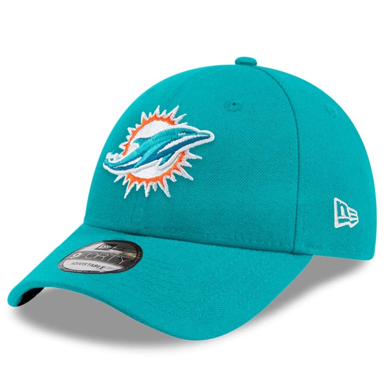 Miami Dolphins New Era NFL Team 9FORTY Snapback Hat – Turquoise