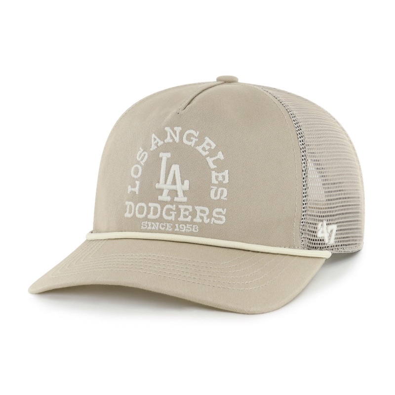 MLB Los Angeles Dodgers ’47 Ranchero Hitch Snapback Trucker Hat – Khaki