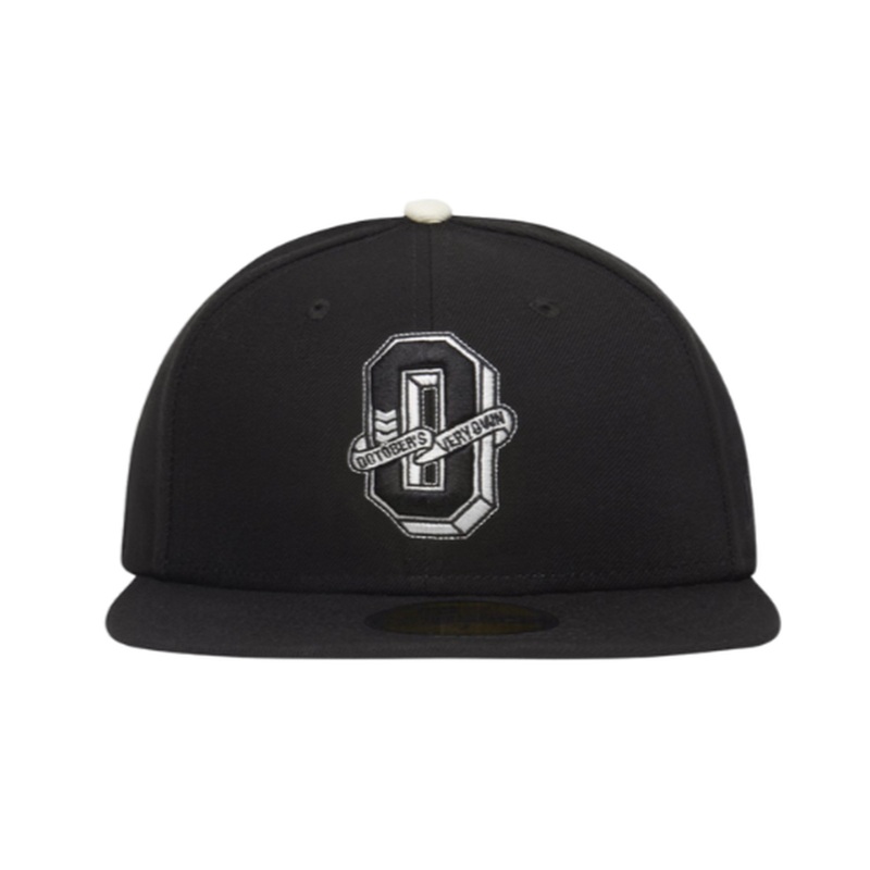 New Era Octobers Very Own Varsity Logo Black 59FIFTY Fitted Hat