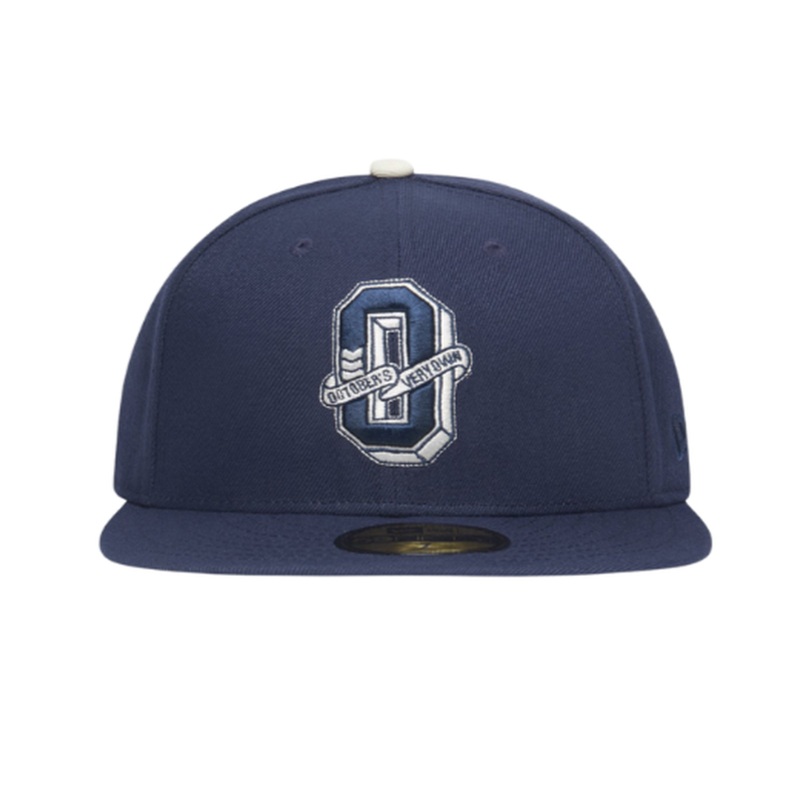 New Era Octobers Very Own Varsity Logo Navy 59FIFTY Fitted Hat