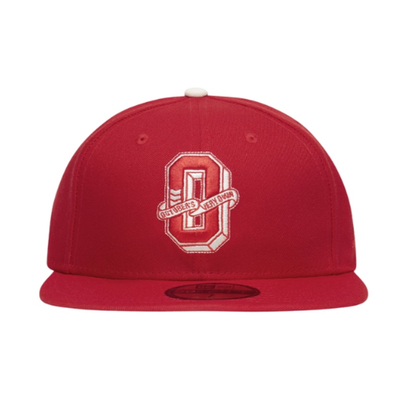 New Era Octobers Very Own Varsity Logo Red 59FIFTY Fitted Hat
