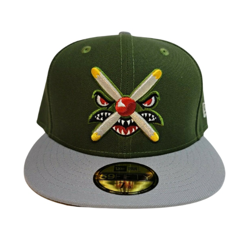 New Era “Warhawks” Military Green The Clink Room 59FIFTY Fitted Hat