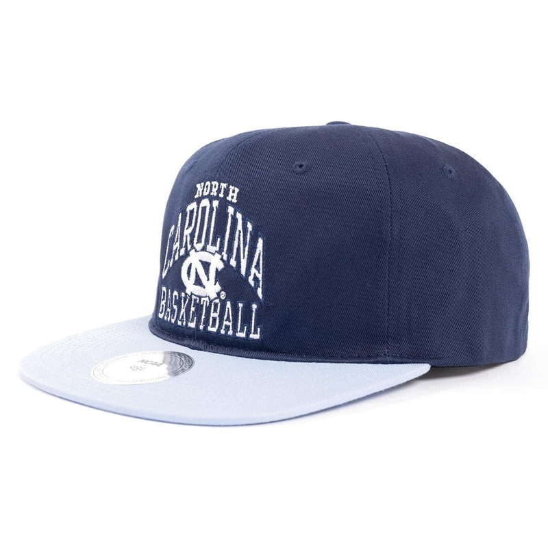 North Carolina Tar Heals NCAA Team Arch Deadstock Snapback Hat – Navy