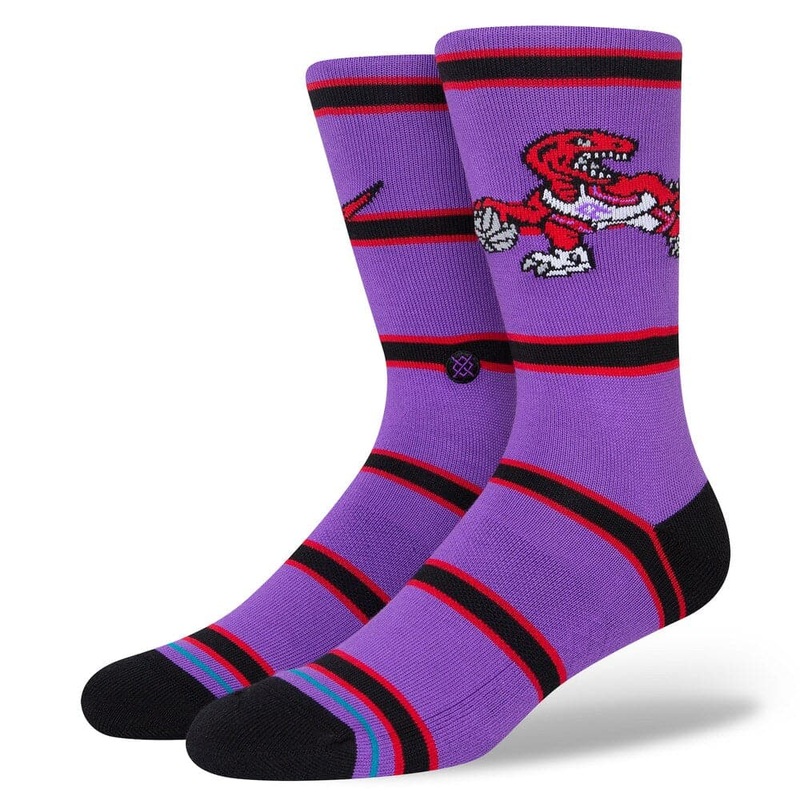 Toronto Raptors Stance NBA HWC Team Classics Crew Socks – Purple