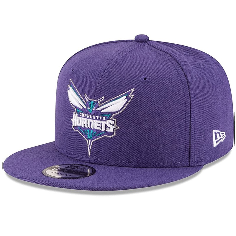 Charlotte Hornets New Era NBA Team 9FIFTY Snapback Hat – Purple