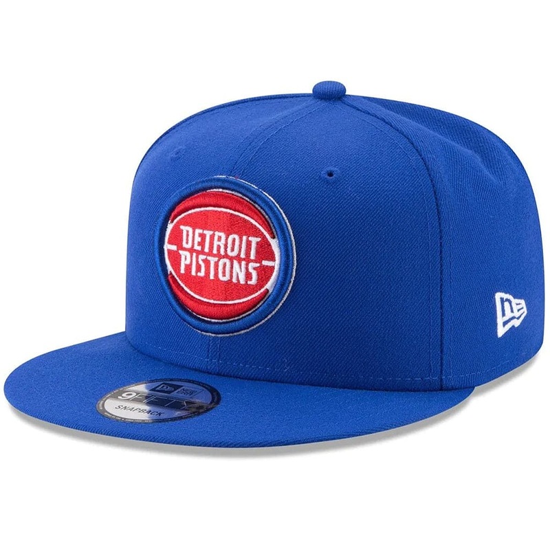 Detroit Pistons New Era NBA Team 9FIFTY Snapback Hat – Blue