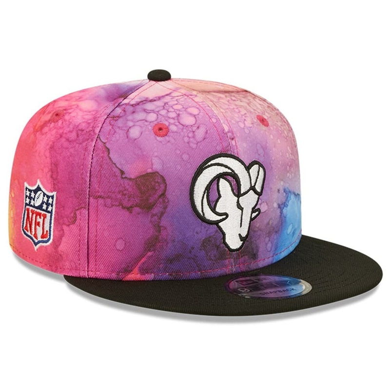 Los Angeles Rams New Era NFL 22 Crucial Catch 9FIFTY Snapback Hat  – Pink/Black