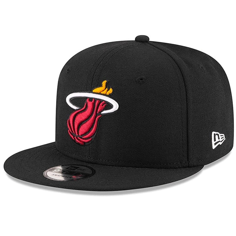 Miami Heat New Era NBA Team 9FIFTY Snapback Hat – Black