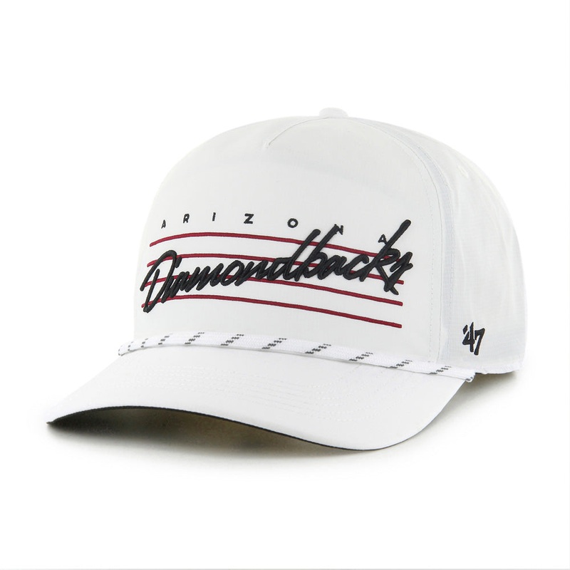 MLB Arizona Diamondbacks ’47 Downburst Hitch Adjustable Hat – White