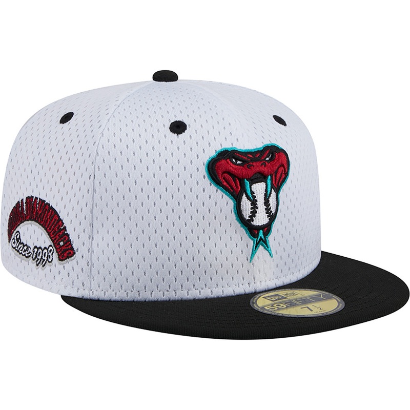 MLB Arizona Diamondbacks New Era Jersey Mesh 59FIFTY Fitted Hat