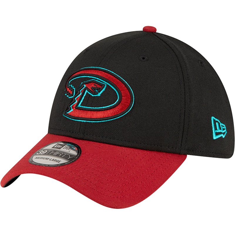 MLB Arizona Diamondbacks Youth New Era Road 39THIRTY Flex Fit Hat – Black