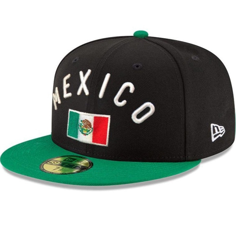 New Era Mxico Script & Flag 59FIFTY Fitted Hat