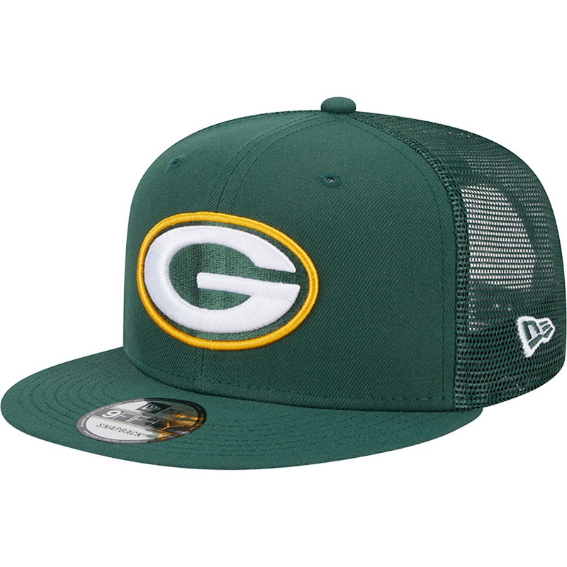 NFL Green Bay Packers New Era Trucker 9FIFTY Snapback Hat – Green