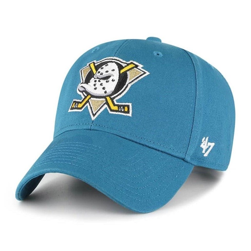Anaheim Mighty Ducks ’47 NHL Team Legend MVP Strapback Hat – Teal