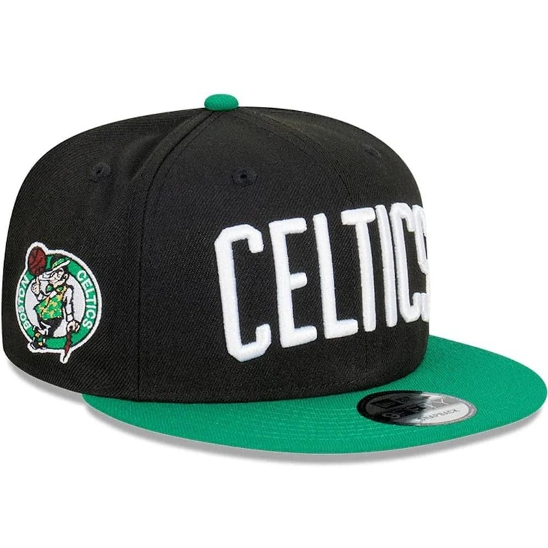 Boston Celtics New Era NBA 2T Wordmark 9FIFTY Snapback Hat – Black