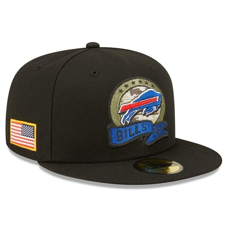 Buffalo Bills New Era NFL Salute To Service 22 59FIFTY Fitted Hat – Black