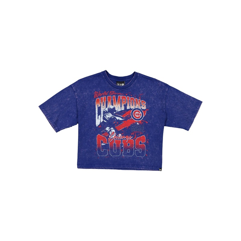 Chicago Cubs Sport Classics Women’s Cropped T-Shirt