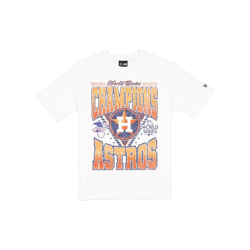 Houston Astros Sport Classics Washed Optic White T-Shirt