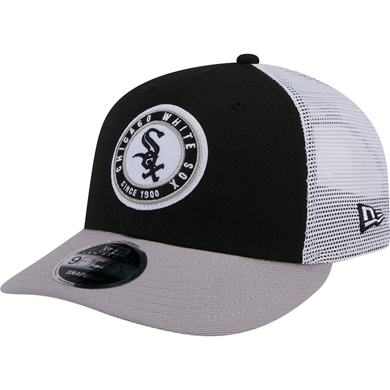 MLB Chicago White Sox New Era Cooperstown Patch Low-Profile 9FIFTY Trucker Hat