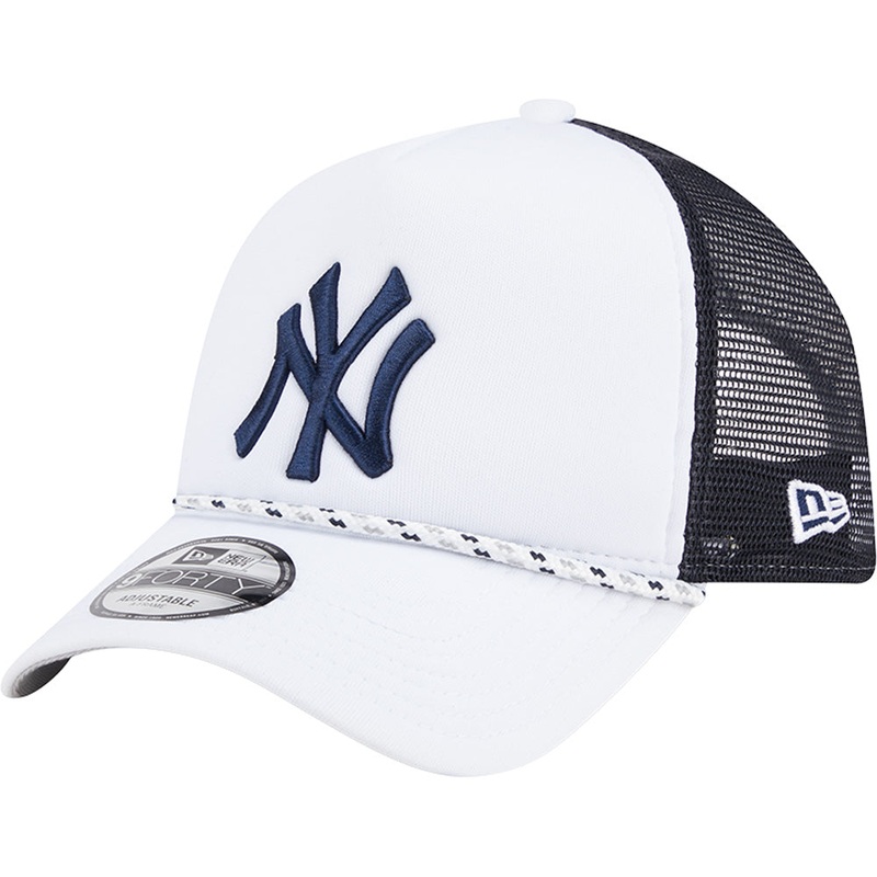 MLB New York Yankees New Era Court Sport 9FORTY A-Frame Adjustable Hat