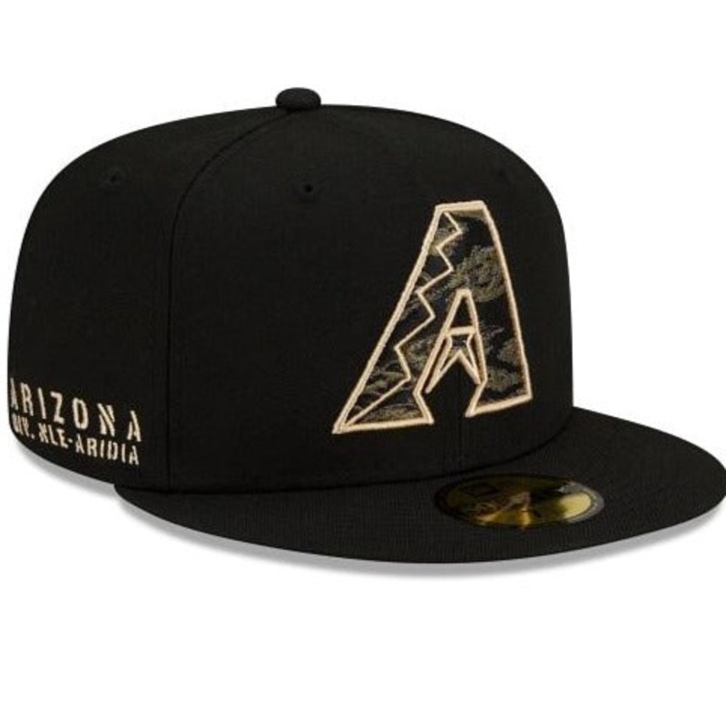 New Era Arizona Diamondbacks Tiger Camo Undervisor 59FIFTY Fitted Hat