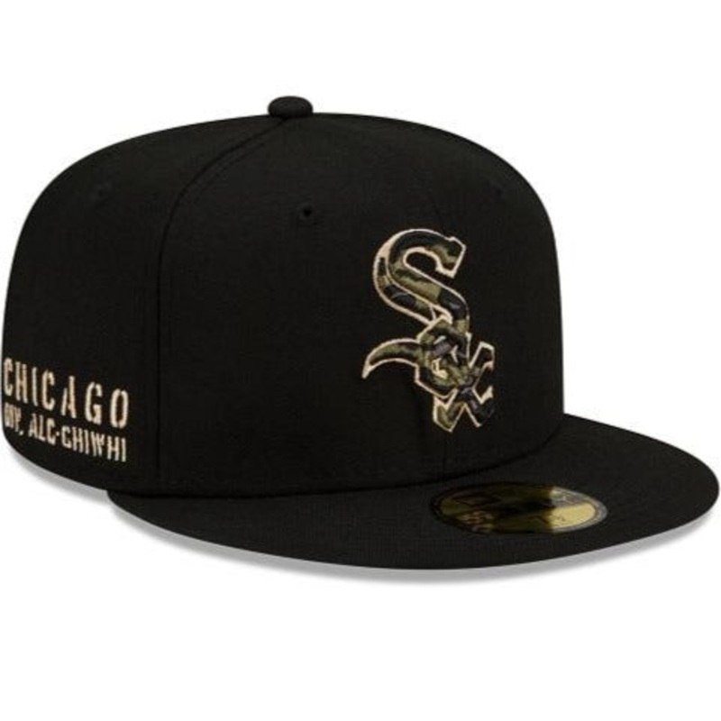 New Era Chicago White Sox Tiger Camo Undervisor 59FIFTY Fitted Hat