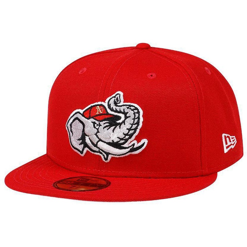 New Era Modesto Athletics Red Edition 59Fifty Fitted Hat