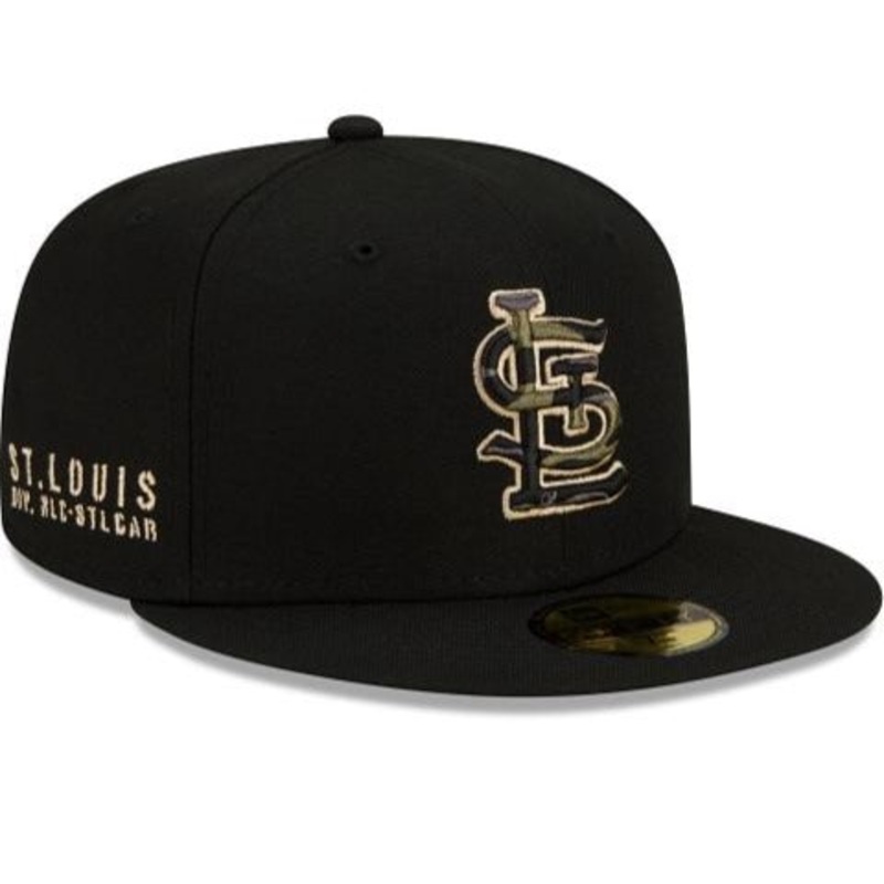 New Era St. Louis Cardinals Tiger Camo Undervisor 59FIFTY Fitted Hat