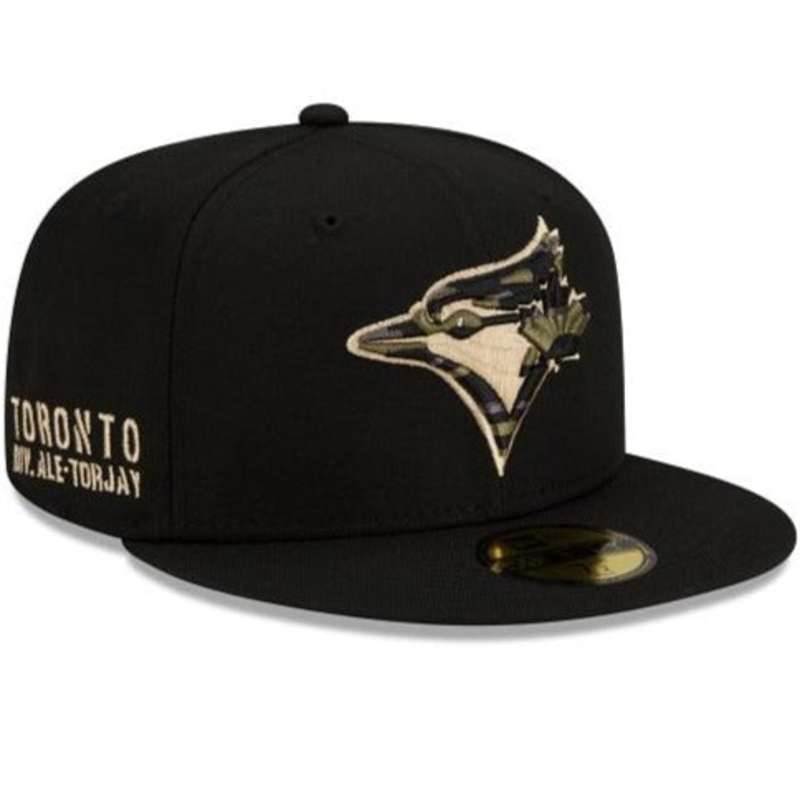 New Era Toronto Blue Jays Tiger Camo Undervisor 59FIFTY Fitted Hat