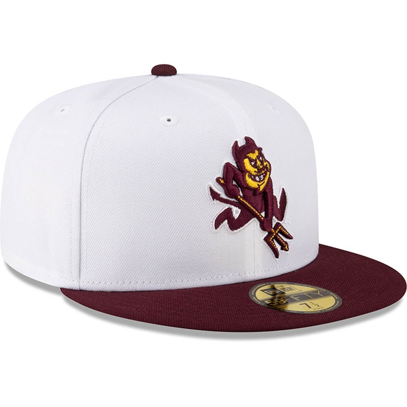 New Era x JS Arizona State Sun Devils “Snow” White 2023 59FIFTY Fitted Hat