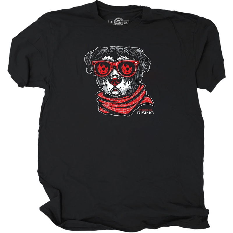 Phoenix Rising Duck Company Hound T-Shirt – Black