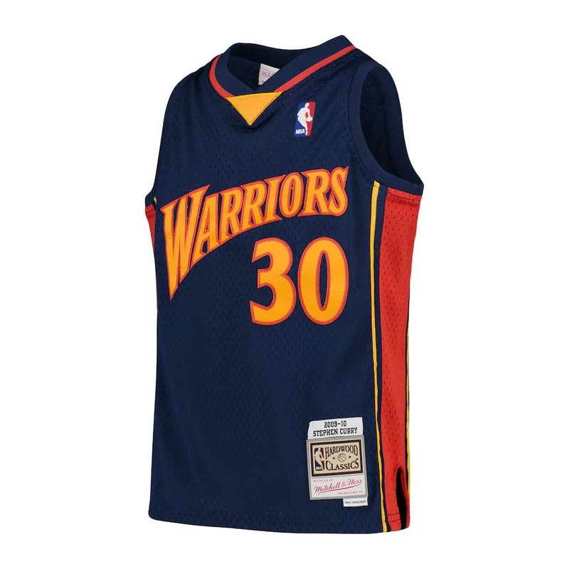 Youths Steph Curry Golden State Warriors Mitchell & Ness NBA Swingman Jersey – Navy