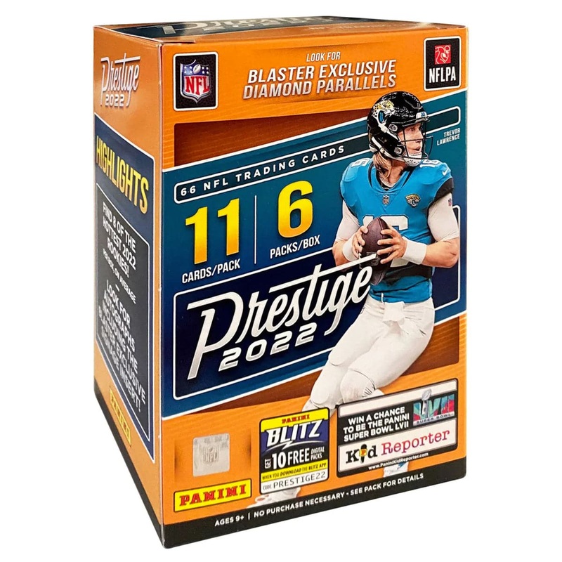 2022 Panini NFL Prestige Football Trading Card Blaster Box